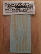 178 HO DECAL for 600/700 NSWGR RAILMOTOR - SOAK