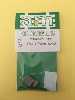 SC01 "Australia Post" Post & Depot Boxes - AM Models