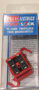 Peco: NEW PL-1005 TWISTLOCK TWIN MICROSWITCH OO/HO