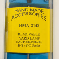 HMA 2142 YARD LAMP and PLUG IN BASE (REMOVABLE) HO HAND MADE ACCESSORIES.