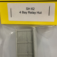 SH62 Four Bay Relay Hut NSWGR; SYDNEY HOBBIES MODEL RAILWAY SPECIALISTS.