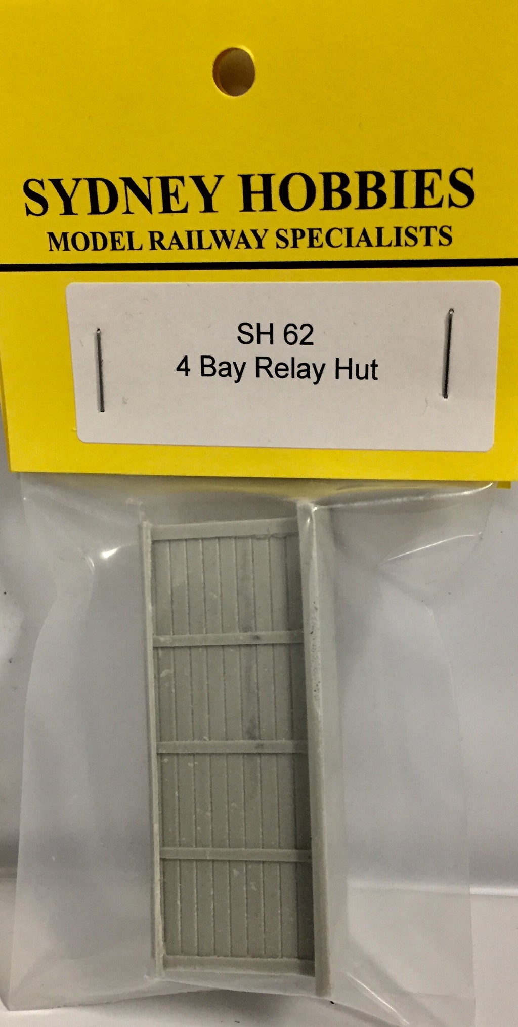 SH62 Four Bay Relay Hut NSWGR; SYDNEY HOBBIES MODEL RAILWAY SPECIALISTS.