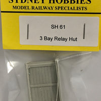 SH61 Three Bay Relay Hut NSWGR; SYDNEY HOBBIES MODEL RAILWAY SPECIALISTS.