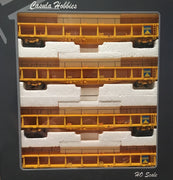 AUTO CAR CARRIER PK10 WESTRAIL: WAGR : YELLOW CODE WMX 4 Car pack set. Casula Hobbies Model Railways: