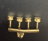 ODP 25 Flettner Vent for Locomotive, Van's, Passenger Cars. (4) - Ozzy Brass HO