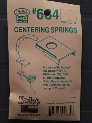 # 634 Centering Spring for #3, #5, #9, 20-Series, 40-Series, #5