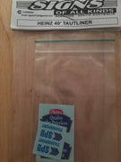184 SOAK  HEINZ 40ft TAUTLINER DECAL