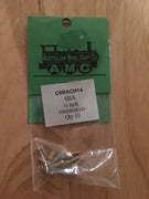 6BA CHEESEHEAD 1/4 inch BRASS SCREWS Qty 10