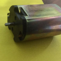 Motor CANON: 33 mm long x 18 mm wide x 22 H with 2 mm x 4.3 mm long shaft CANON MOTOR 12 VOLTS DOUBLE END SHAFT. +