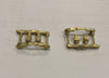 Buffer #88 Buffer Plates with head stock one per for diesel Locomotives. #88. Ozzy Brass