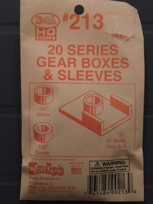 # 213 Gearboxes & Sleeves (HO)