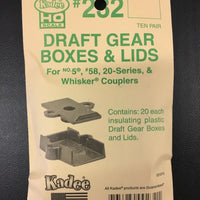 # 232 Plastic Draft Gearboxes & Lids (HO)