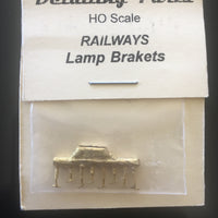 #107 Lamp Brackets (Carriage) for marker lights. pack of 8 - #107 -  Ozzy Brass Parts