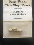 #107 Lamp Brackets (Carriage) for marker lights. pack of 8 -  Ozzy Brass Parts