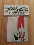 103 HO DECAL for SCT T Class Low Profile logos locomotive  - SOAK