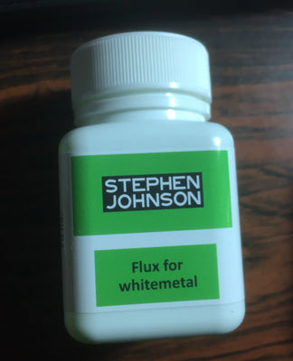 S. JOHNSON -  FLUX for WHITEMETAL SOLDERING 70ml