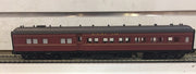 AB92 INDIAN RED DINING CAR NSWGR 12 Wheel Passenger 72.6 Car Series Eureka Models