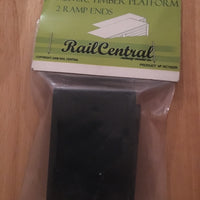 Rail Central: RC STATION PLATFORM RAMP ENDS (2) RRP $6.95 SPECIAL $3.50