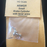 Brake Cylinder #90.1 - Small with Lever Arms #90.1 Ozzy Brass