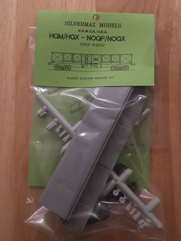 HGM SILVERMAZ Model Railways : HGM/HGX / NOGF/NOGX OPEN WAGON KIT. NSWGR WITH  BOGIES