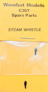 Parts: Wombat models C30T: LOCOMOTIVE STEAM WHISTLE