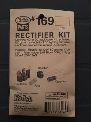 # 169 rectifier kit Kadee