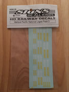 Soak 80 HO DECAL for PACIFIC NATIONAL LOGOS PACK No3