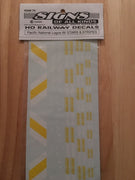 SOAK 73 DECAL for PACIFIC NATIONAL  Stars, Panels & Yellow & White Logos, SOAK Decal