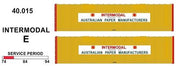 SDS Models: 40' Jumbo Containers: Twin Packs: Intermodal E : 40.015