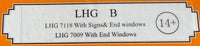 Austrains-  LHG B, LGH 7118 With signal & End Windows, LHG 7009 with end windows   c012