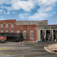 Walthers: Modern Roundhouse 3 Add-On Stalls -- Kit - 'N GAUGE'