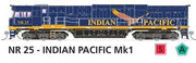 NR25 SOUND "Indian Pacific" Mk1 Locomotive By SDS MODELS. cat, #516 * DCC Sound NEW
