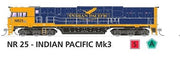 NR25 SOUND "Indian Pacific" Mk3 Locomotive By SDS MODELS. cat, #521 * DCC Sound NEW