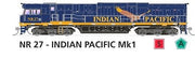 NR27 SOUND "Indian Pacific" Mk1 Locomotive By SDS MODELS. cat, #518 * DCC Sound NEW