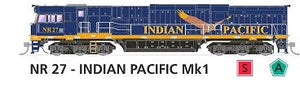 NR27 SOUND "Indian Pacific" Mk1 Locomotive By SDS MODELS. cat, #518 * DCC Sound NEW