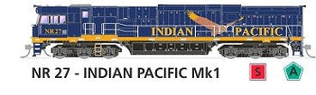 NR27 SOUND "Indian Pacific" Mk1 Locomotive By SDS MODELS. cat, #518 * DCC Sound NEW