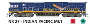NR27 SOUND "Indian Pacific" Mk3 Locomotive By SDS MODELS. cat, #522 * DCC Sound NEW