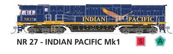 NR27 SOUND "Indian Pacific" Mk3 Locomotive By SDS MODELS. cat, #522 * DCC Sound NEW (Copy)