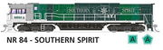 NR84 SOUND "Southern Spirit" Locomotive By SDS MODELS cat, #527 DCC SOUND NEW