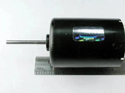 29409-9 NWSL: DC MOTOR - double shaft 28.5mm dia x 40 length with DOUBLE SHAFT X 24 mm long x 2.4 mm shaft 12 VOLTS - #29409-9. **