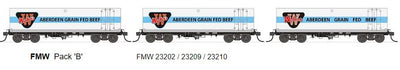 FMW NSW/PTC: PK-B FMW Meat Wagons (3) SDS Models: