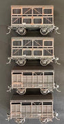 Pk 5. - NSWGR WEATHERED Four Wheel Good's Wagon Train: CW 27981, CW 28123, GSV 26797, GSV 26856. Casula Hobbies Model Railways RTR ^