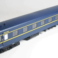 PC-421D Powerline S-Type Carriage (Broad Gauge) #7BS Second-Class VR Blue/Gold Sans-Serif