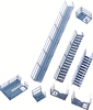 WALTHERS: PLATFORM & STAIRWAYS KITS #933-2939 ETCHED BRASS KIT HO