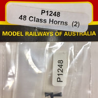 P1248 POWERLINE Parts 48 Class Horns (2)