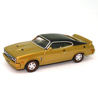 Road Ragers : 1979 XC FORD GS COUPE GOLD DUST/ BLACK VINYL ROOF, HO Car. die-cast (NEW, NEW, NEW) RO50