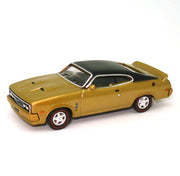 R050 XC HO- 1:87 1979 XC FORD GS COUPE GOLD DUST/ BLACK VINYL ROOF, HO Car. die-cast  RO50 ROAD RAGERS