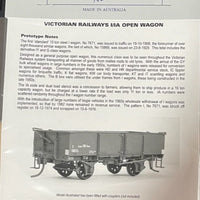 R2 - I/IA Open Wagon Kit, Steam Era Models - R2 - Victorian Railways