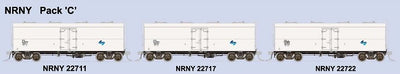 SDS Models: NSWPTC: NRY / NRNY  Ice Chilled Box Car: NRY: Pack C
