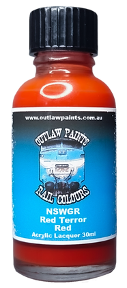 Outlaw Paints - NSWGR Red Terror Red